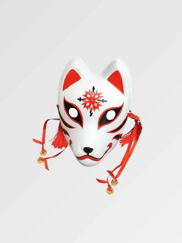 Esprit du Japon masque renard kitsune étoile PVC