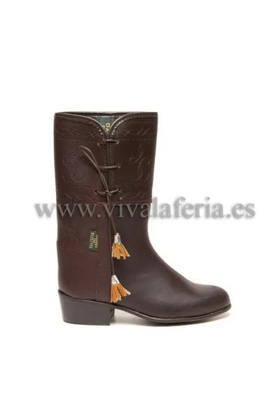 Viva La Feria 306 bottes camperas enfant marron