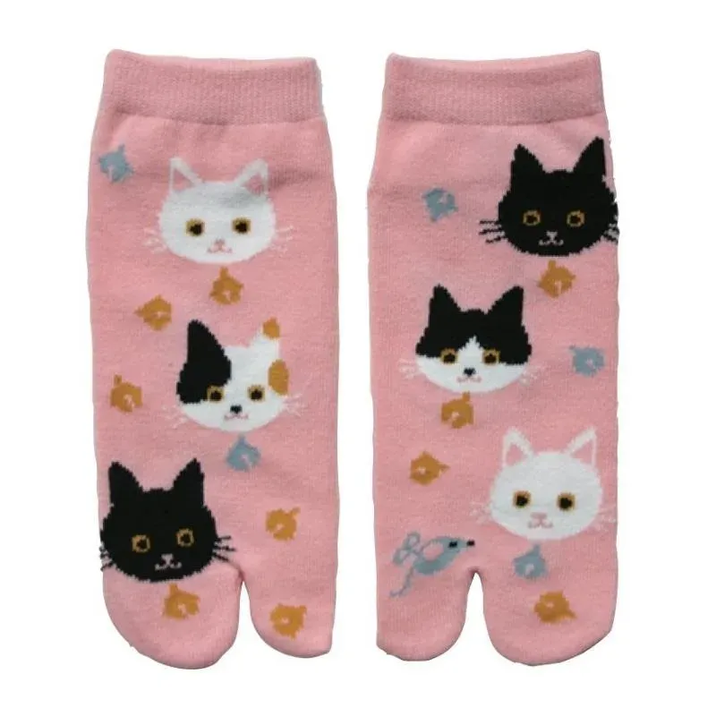 Japon style Tabi chaussettes à deux doigts