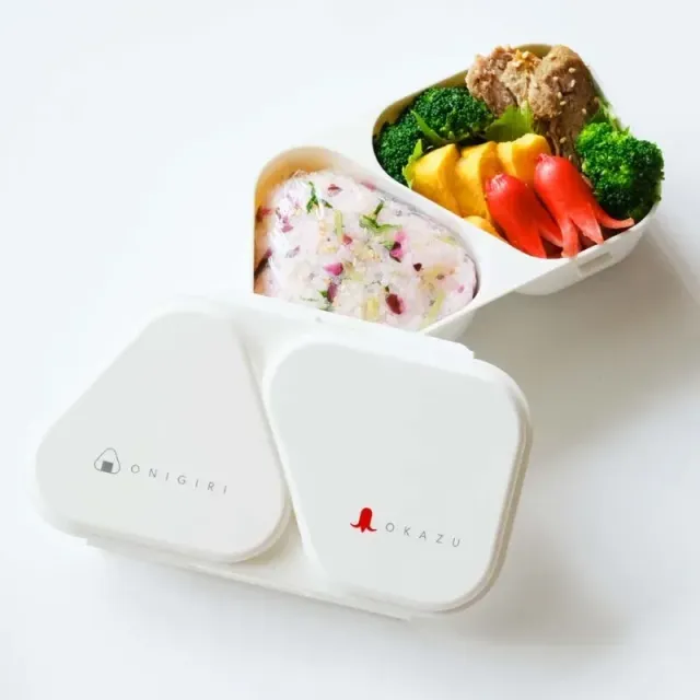 Japon style Onigiri boîte à bento 2 compartiments