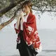 Esprit du Japon veste haori Warui Kitsune renard cerisier