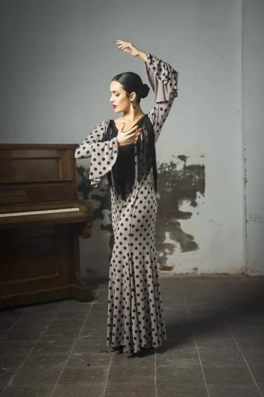 Viva La Feria Lei robe danse flamenco imprimee