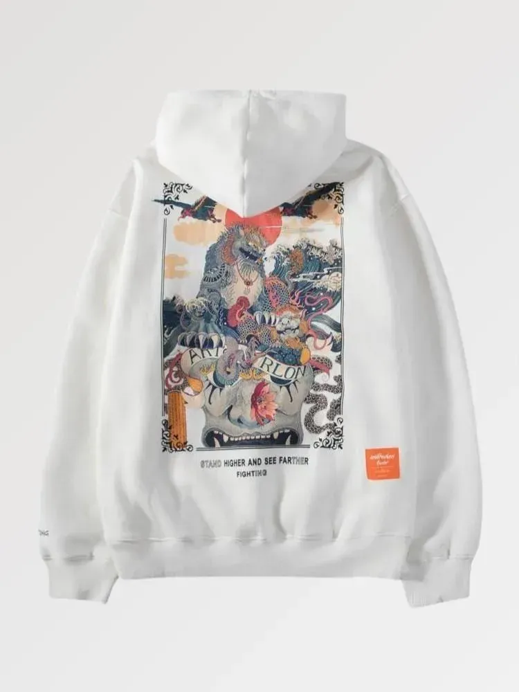 Japon style komaki pull motif japonais