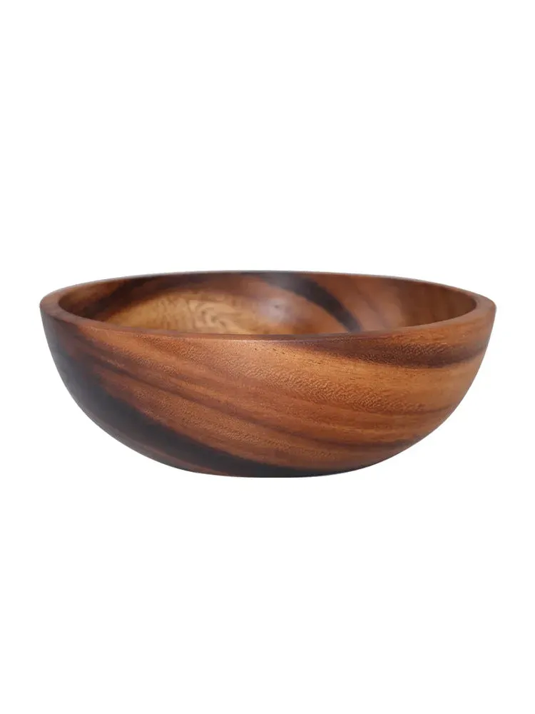 Japon style Akashiya bol saladier acacia fait main