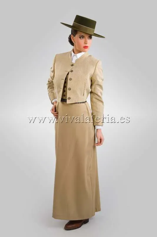 Viva La Feria costume amazone lycra rayures