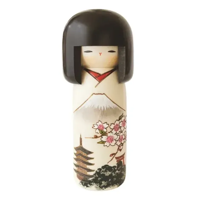 Japon style Mont Fuji poupée kokeshi bois Gunma