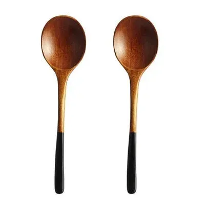 Japon style cuillère en bois japonaise riz