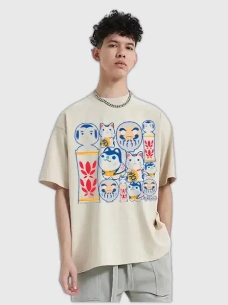 Japon style Daruma Limited Edit 2k24 t-shirt