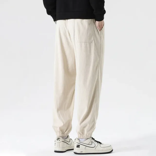 Japon style Ryohei Pantalon En Velours Côtelé pantalon