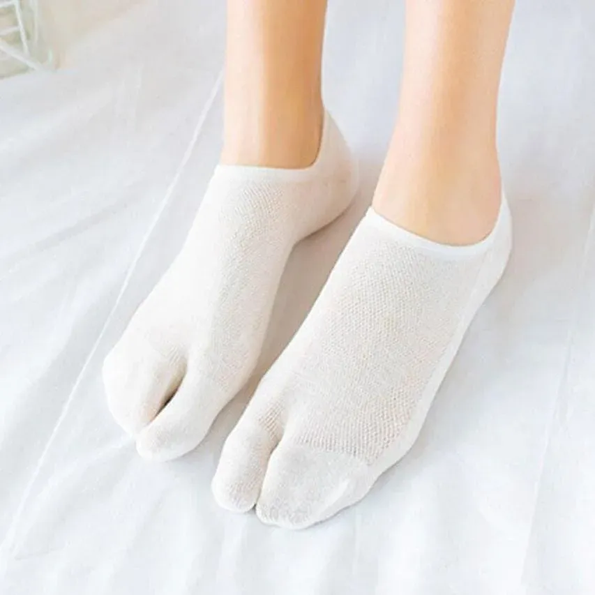 Japon style tabi chaussettes invisibles