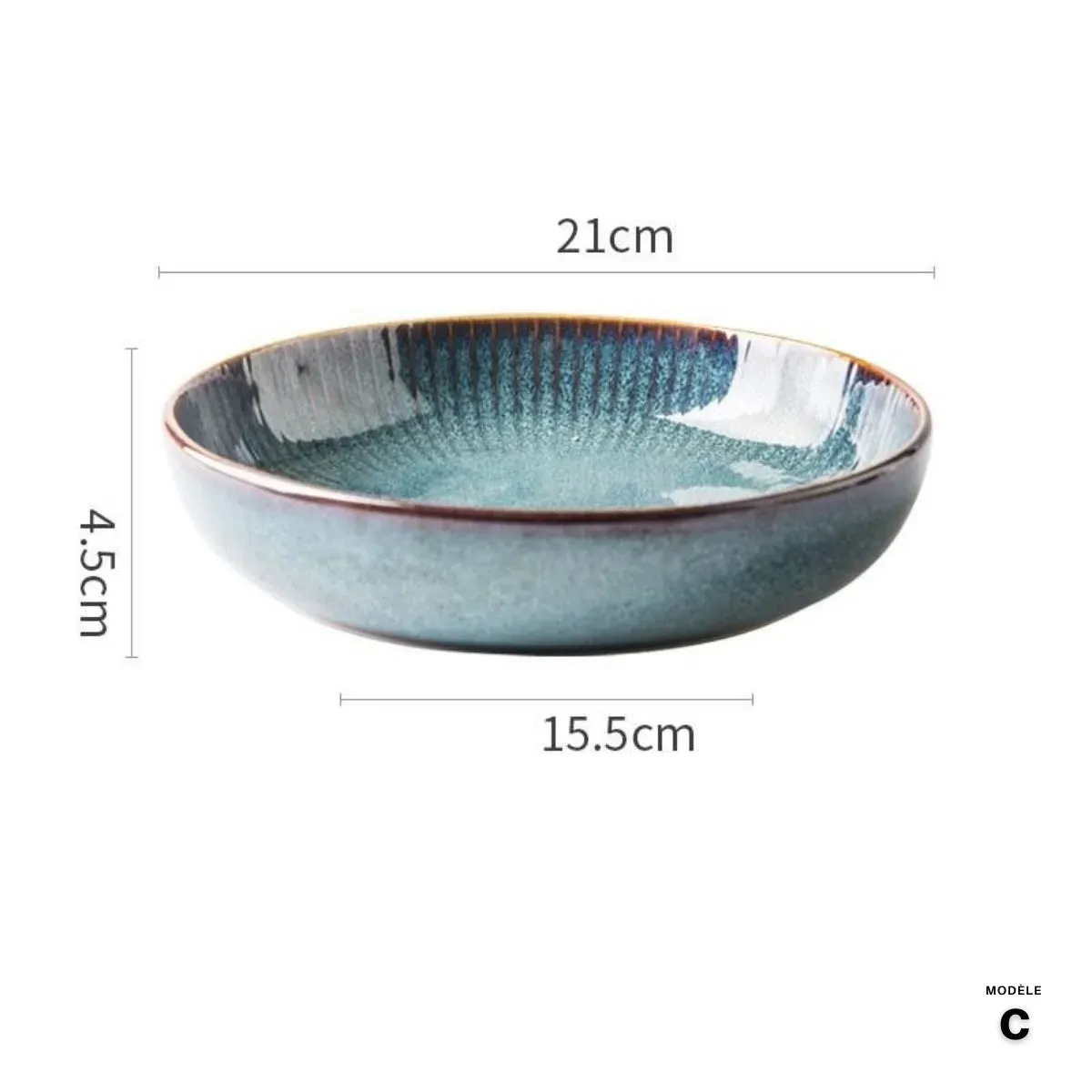 Japon style Collection Senzo vaisselle en porcelaine