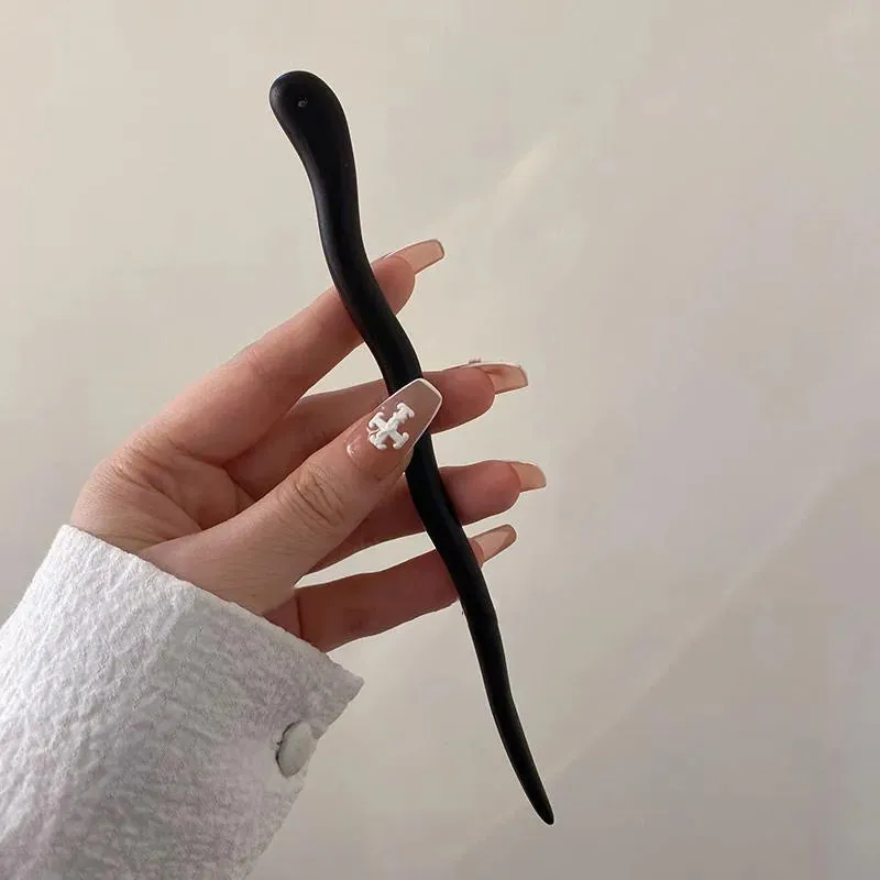 Esprit du Japon bâton cheveux bois kanzashi