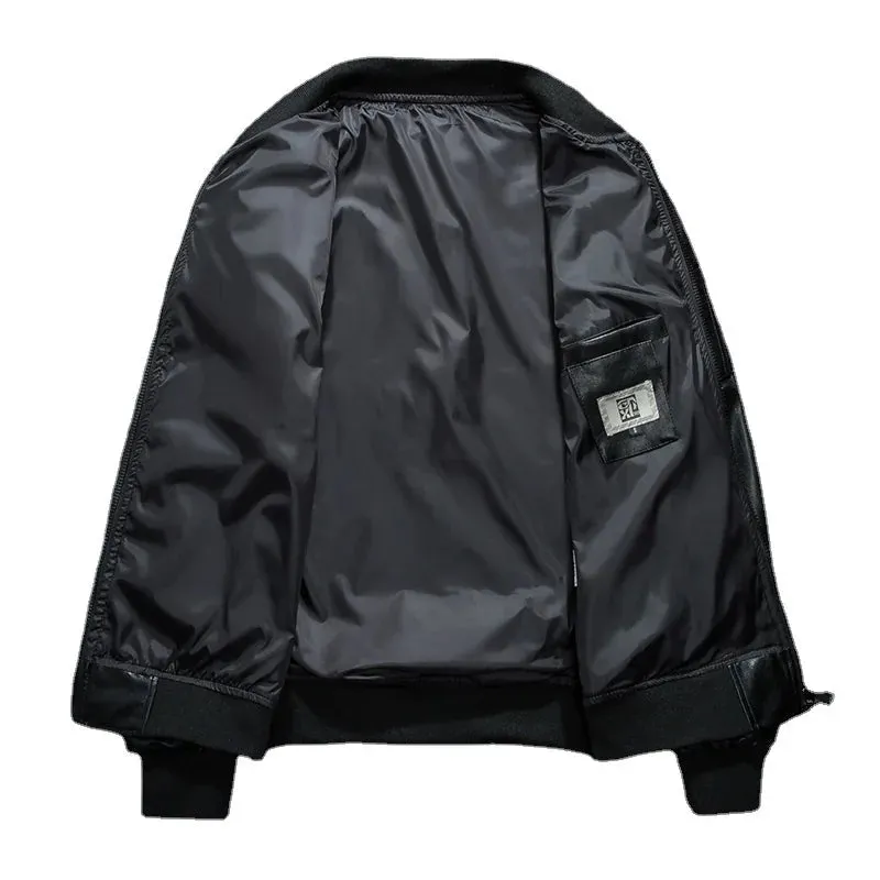 Esprit du Japon Blouson sukajan similicuir brodé