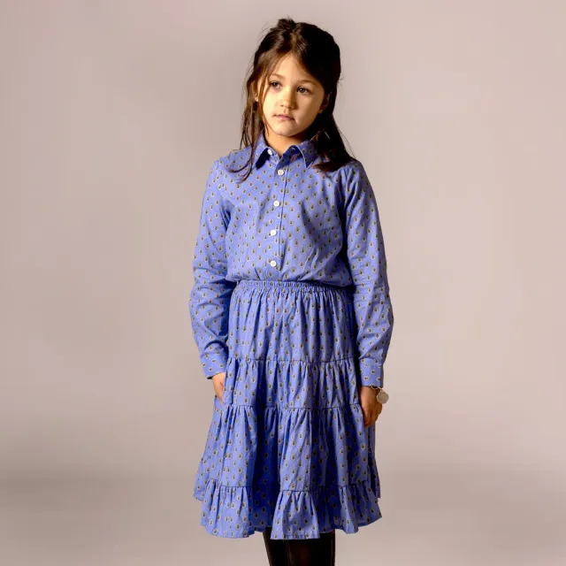 Mistral Médaillon jupe enfant voile de coton