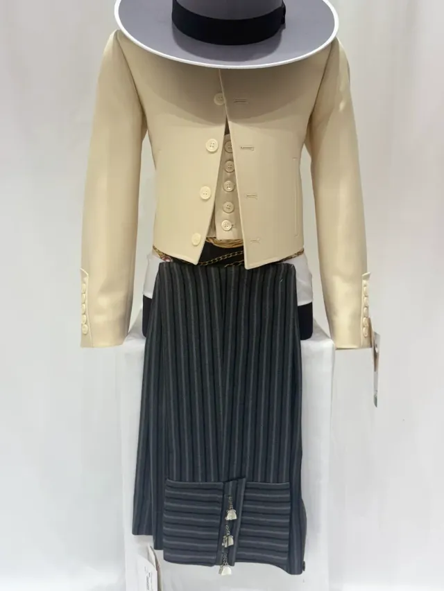 Viva La Feria Jerez Paris costume campero enfant écru