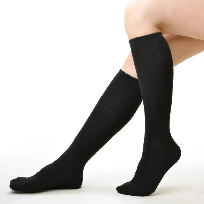 Japon style Écolières chaussettes hautes coton antibactérien