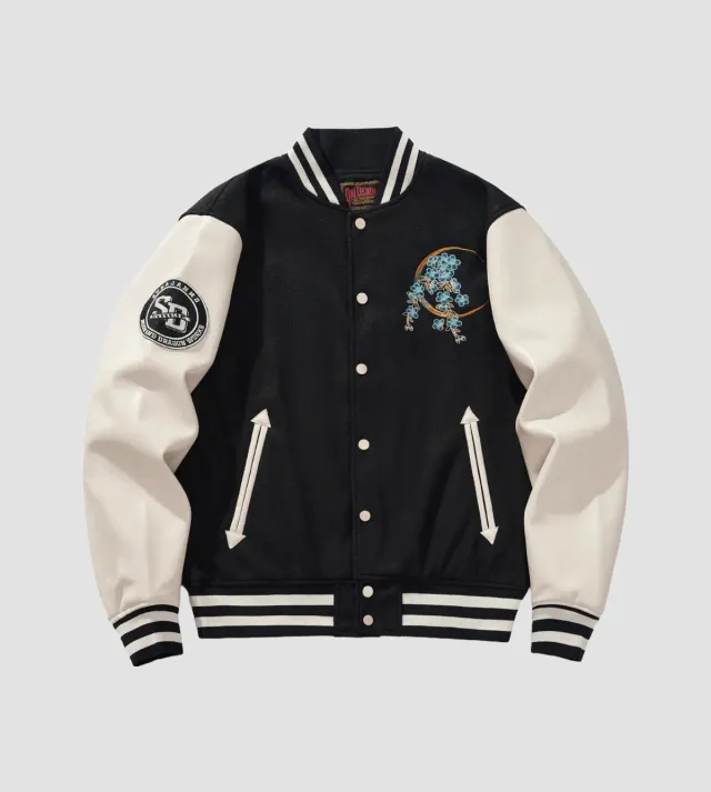Japon style bomber veste sukajan brodée