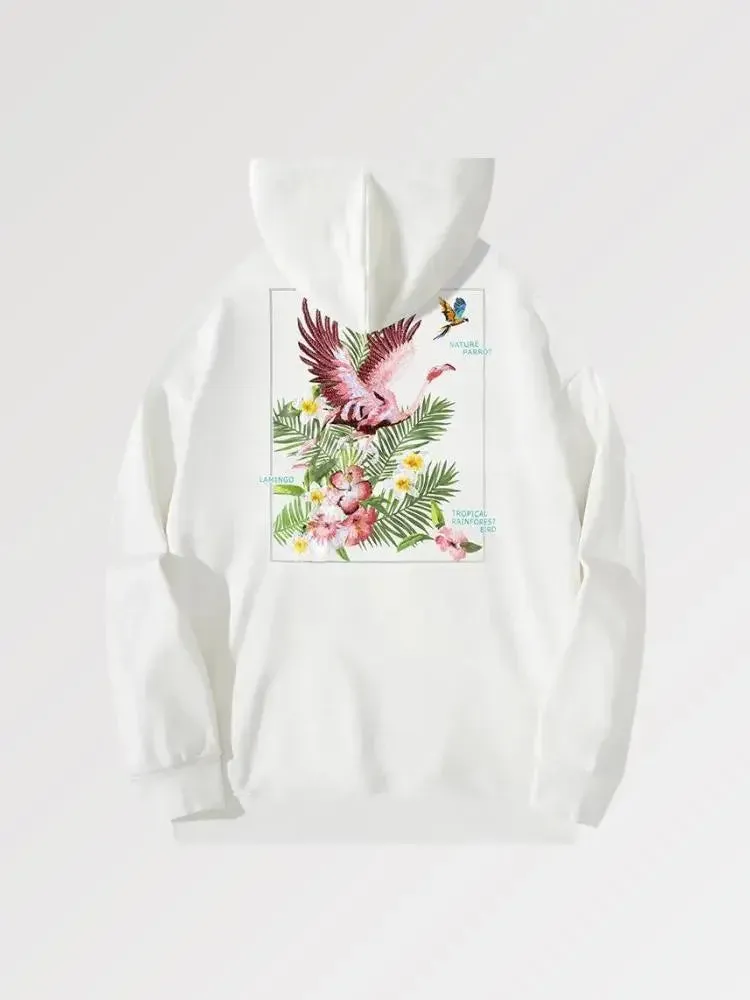 Japon style Hoodie Oiseau Japonais ‘cheonan’ sweat à capuche