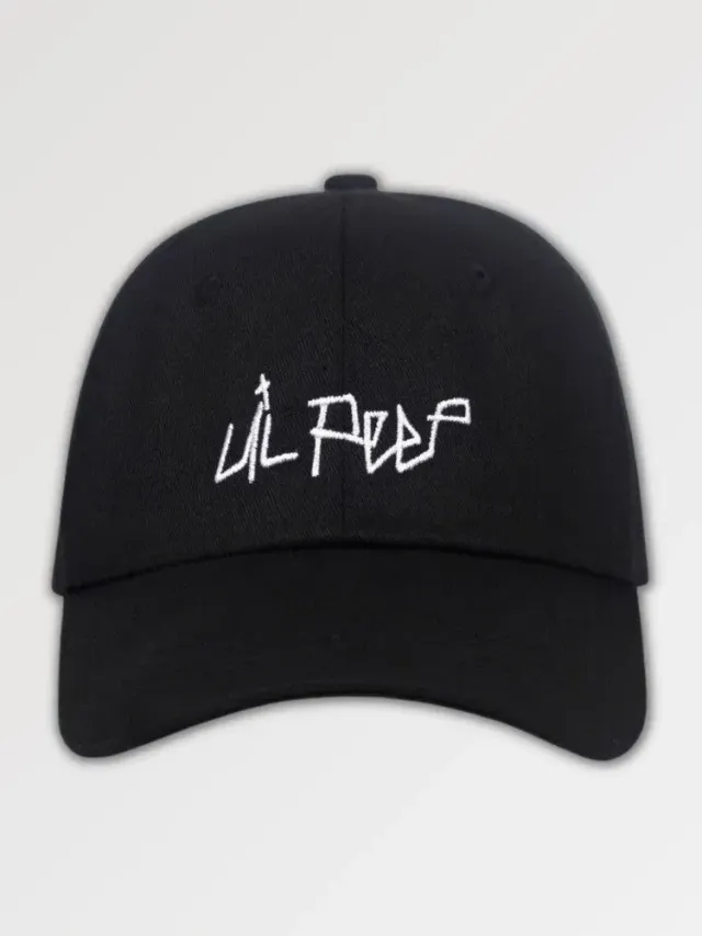 Japon style panel model casquette lil peep brodée