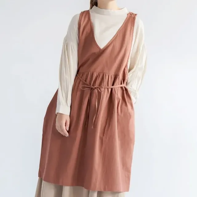 Japon style robe tablier japonais en serge coton