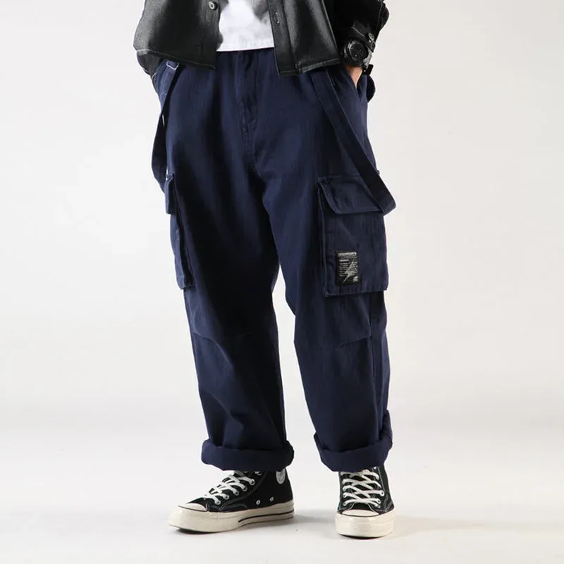 Japon Style Jina Cityboy Pantalon à Bretelles