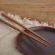 Esprit du Japon baguettes japonaises sculptées bois 23,5 cm