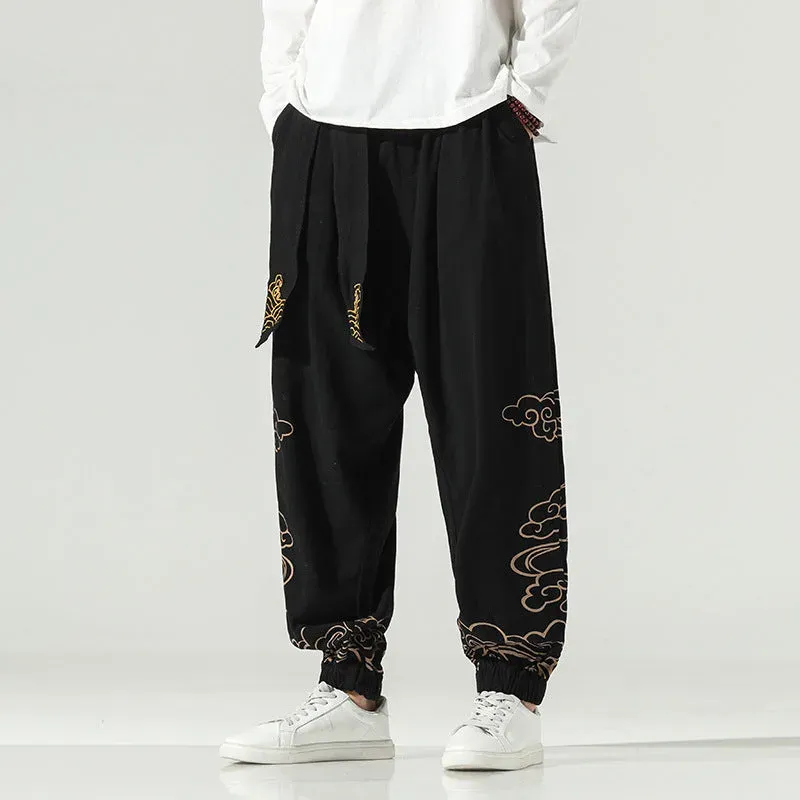 Japon style Ai pantalon harem japonais