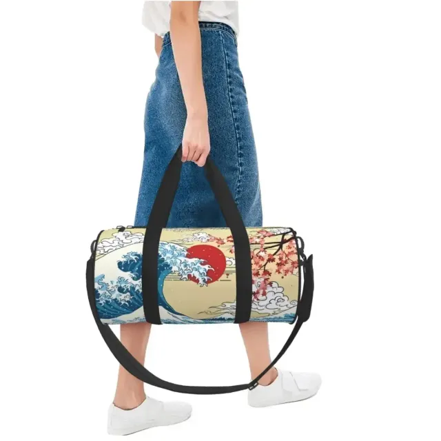 Japon style sac de sport japonais motif folklore