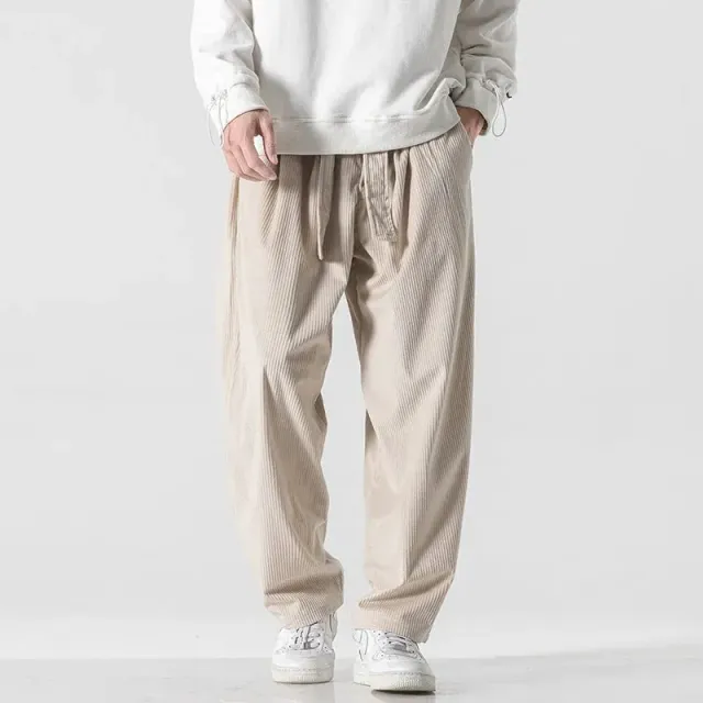 Japon style Yushiko pantalon velours côtelé