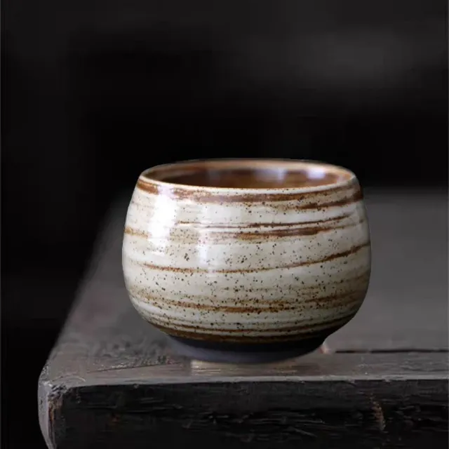Japon style Kasumi bol à matcha porcelaine de Mino