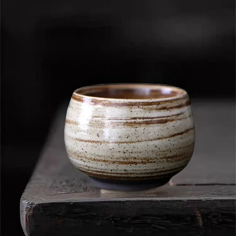 Japon style Kasumi bol à matcha porcelaine de Mino
