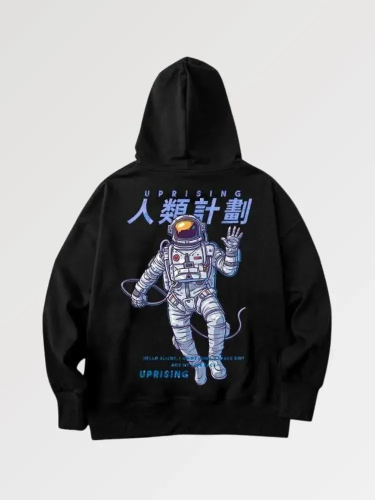 Japon style Motazu sweat astronaute col montant