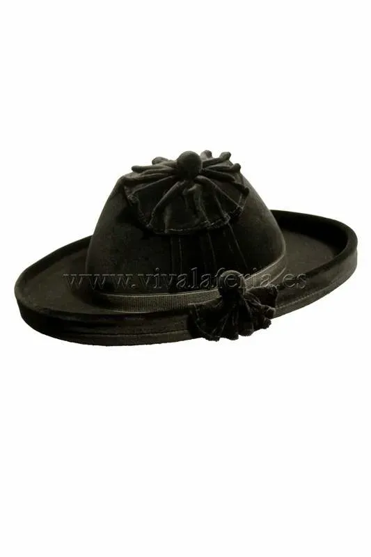 VIVA LA FERIA sombrero catite chapeau flamenco velours