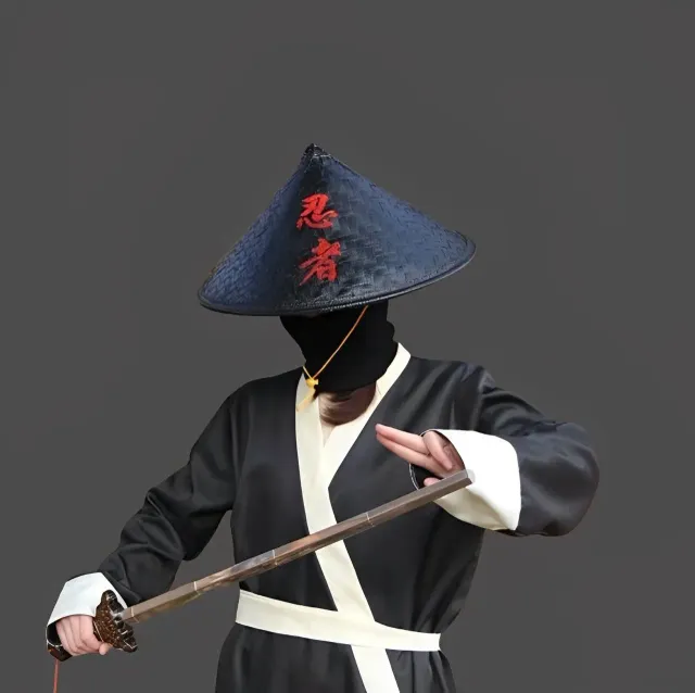 Japon style Chapeau de samouraï traditionnel