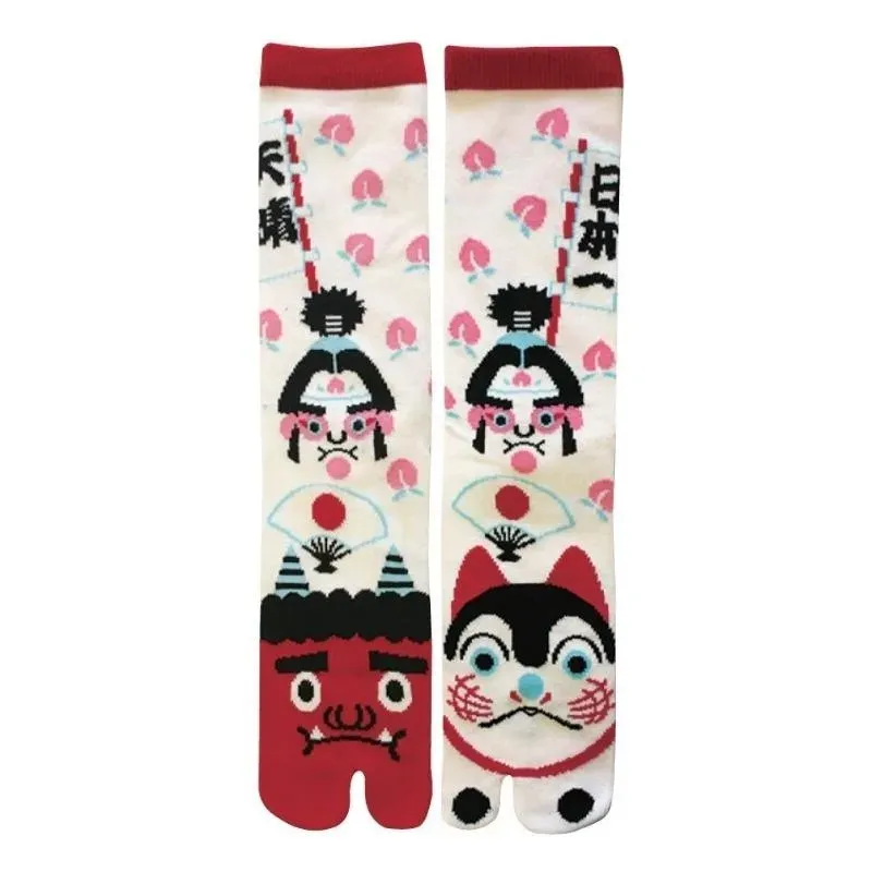 Japon style Tabi chaussettes à deux doigts