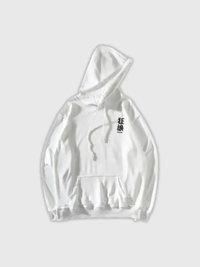 Japon style Hoodie Imprimé Japonais ‘chokiya’ sweatshirt