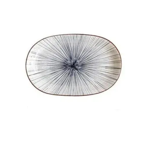 Japon style Shigeru assiette à sushi en porcelaine