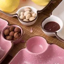 Japon style Sakura assiette japonaise fleurs