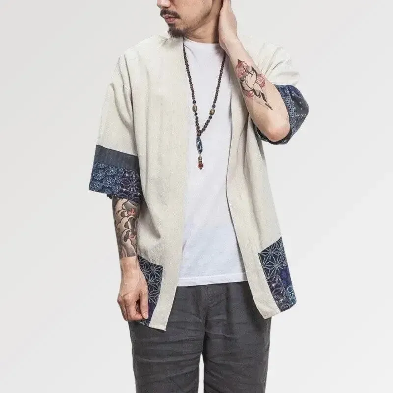 Japon style Mitsuo veste kimono homme