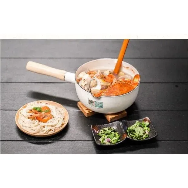 Japon style Abashiri casserole aluminium martelé