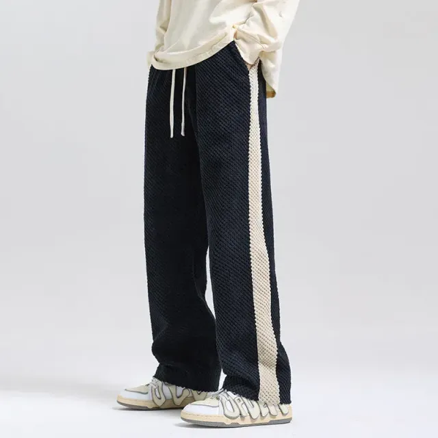 Japon style Tara pantalon velours côtelé chic