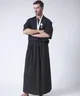 Esprit du Japon Yukata Homme Noir kimono hakama éventail