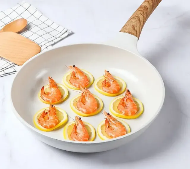 Japon style wok poêle céramique antiadhésive