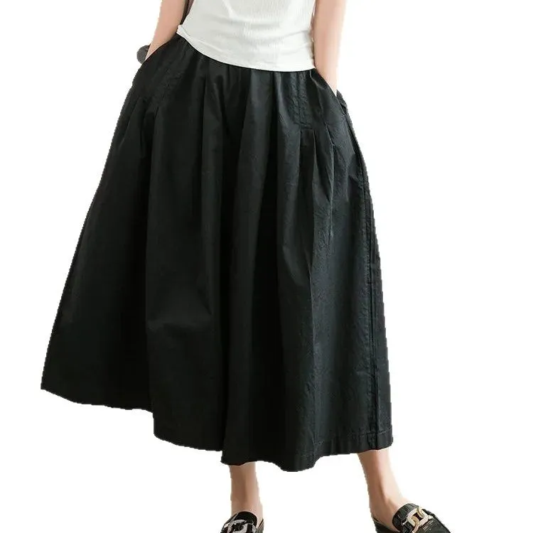 Esprit du Japon pantalon japonais ample taille haute