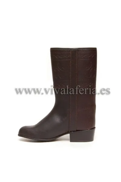 Viva La Feria 306 bottes camperas enfant marron