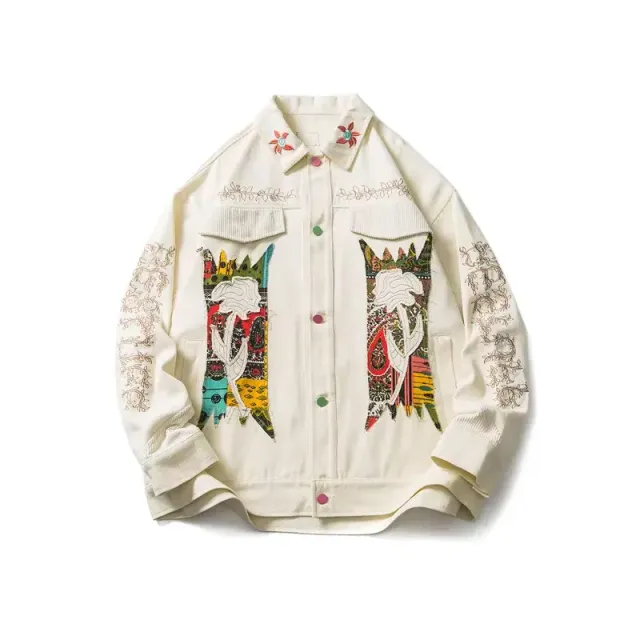 Japon style Harajuku veste en jean streetwear
