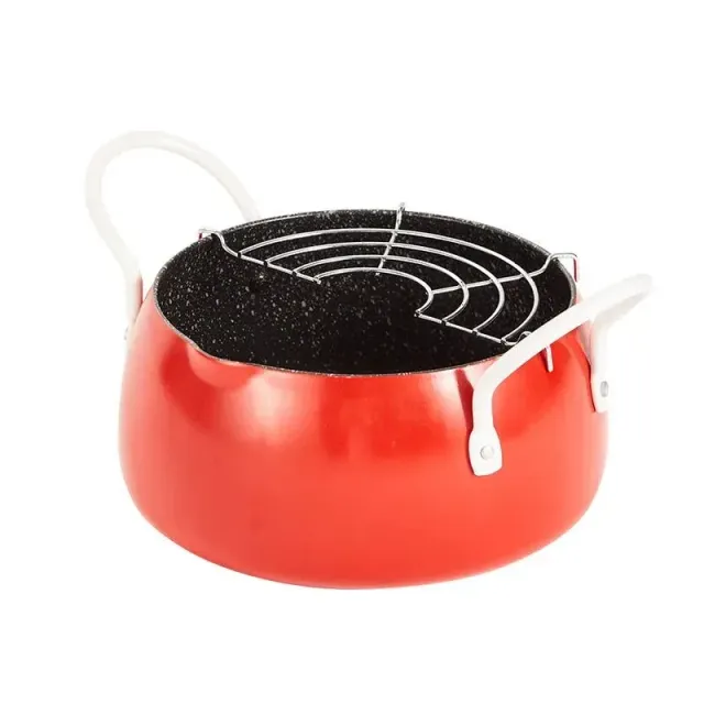 Japon style Tochigi pot à tempura friture japonaise