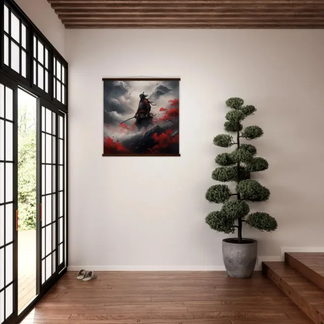 Japon style Bushido tableau samouraï