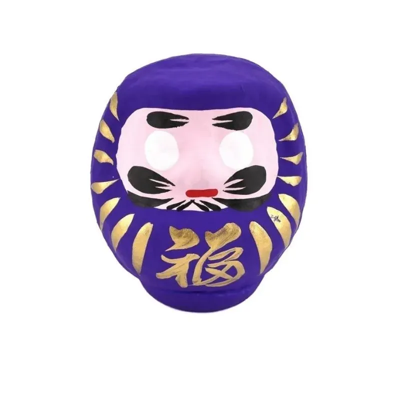 Japon style poupée Daruma porte-bonheur artisanal