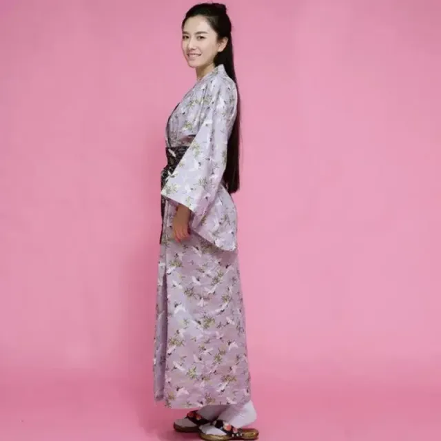 Japon style kimono japonais femme Hisaé